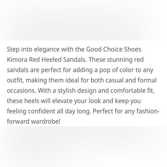 Good Choice Kimora Red Bow Detail Open-Toe Block Heel Shooties Sz 7.5 BNWB - Picture 7 of 8